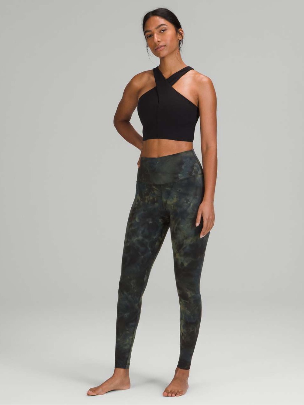 Lululemon Align High-Rise Pant 28"
Diamond Dye Graphite Grey Bronze Green